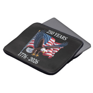 Capa Para Notebook Aniversário de 250 Anos EUA Bandeira Americana 177