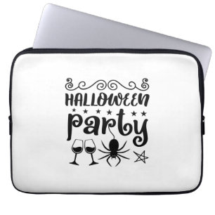 Capa Para Notebook Aniversário do Festa de Halloween