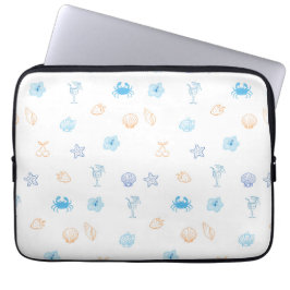 Capa Para Notebook Aniversário no Clube de Praia