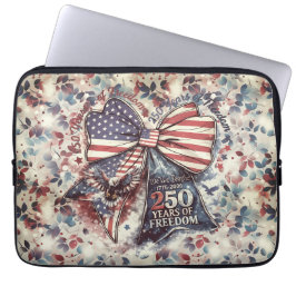 Capa Para Notebook Aniversário Patriótico de 250 Anos