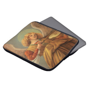 Capa Para Notebook Anjo da Renascença Tocando Violino Melozzo da Forl