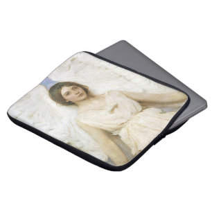 Capa Para Notebook Anjo por Abbott Thayer, Arte Fina Vitoriana Vintag