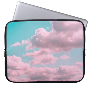Capa Para Notebook Antecedentes estéticos com belo céu turquesa