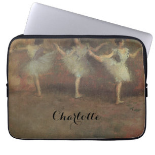 Capa Para Notebook Antes do Ballet de Edgar Degas, Arte Fina Vintage