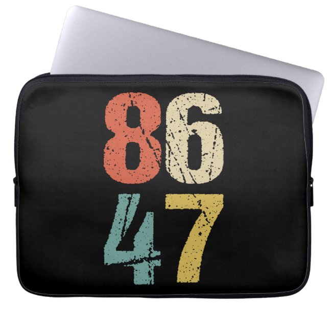 Capa Para Notebook Anti-Trump - 86 47 I (Frente)