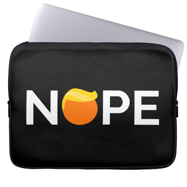 Capa Para Notebook Anti-Trump - Edição Nope (Frente)