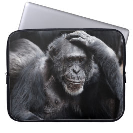 Capa Para Notebook Antiga bolsa de laptop Chimpanzé