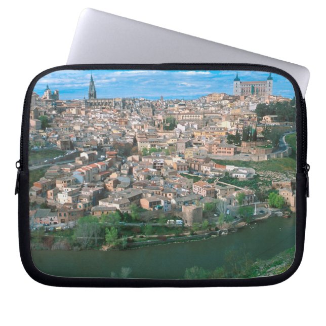 Capa Para Notebook Antiga cidade de Toledo, Espanha. (Frente)