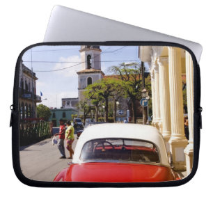 Capa Para Notebook Antigo carro americano clássico em Guanabacoa uma