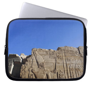 Capa Para Notebook Antigos hieróglifos na parede, Templo de Karnak,