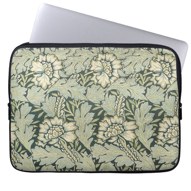 Capa Para Notebook Antiquado Vitoriano William Morris Garden Flores (Frente)