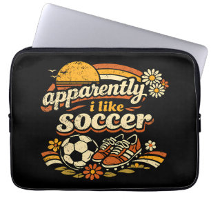 Capa Para Notebook Aparentemente Eu Gosto de Futebol