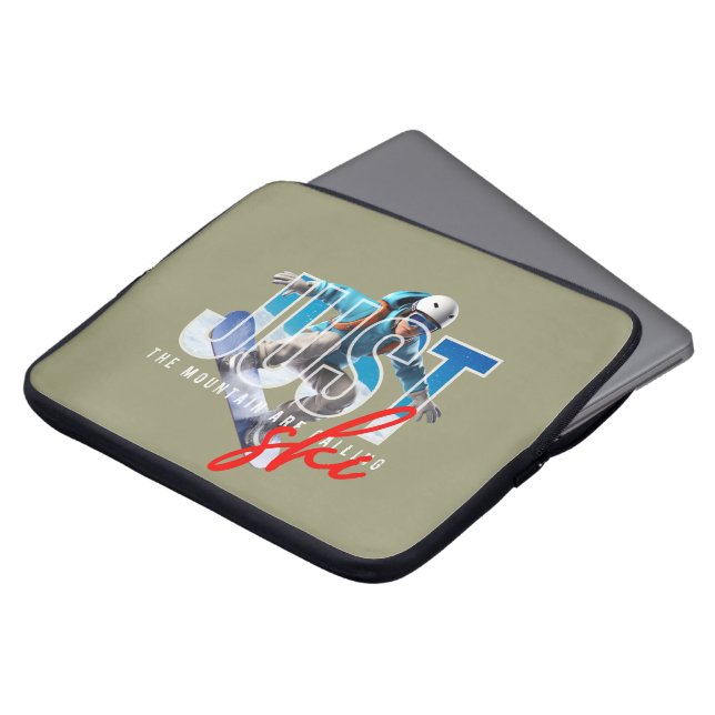 Capa Para Notebook Apenas esqui | 15" (Frente Topo)