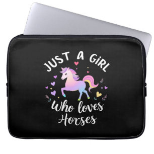 Capa Para Notebook Apenas Uma Garota Que Ama Cavalos
