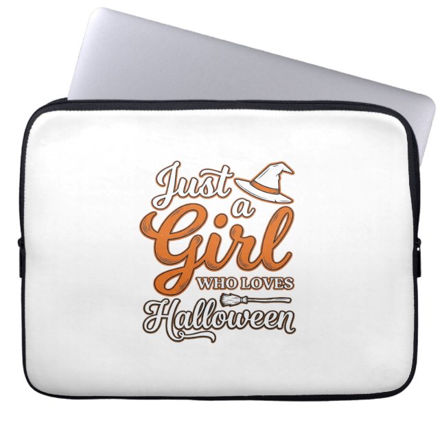 Capa Para Notebook Apenas uma Garota que Ama o Design Vetorial de Hal (Frente)