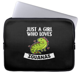 Capa Para Notebook Apenas Uma Menina Que Ama Iguanas Cute Lizard Igua