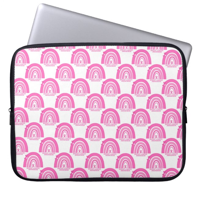 CAPA PARA NOTEBOOK APOIO AO CANCER DE MAMA E CONSCIÊNCIA (Frente)