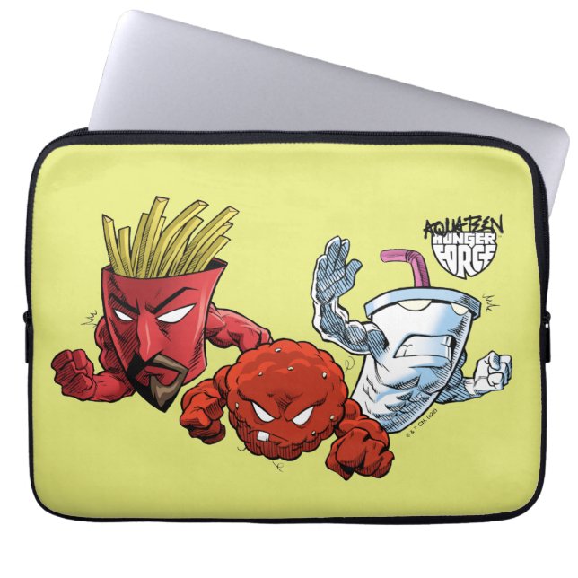 Capa Para Notebook Aqua Teen Hunger Force Anime Graphic (Frente)