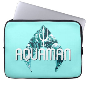 Capa Para Notebook Aquaman   Orin, Mera, Orm & Black Manta, Símbolo