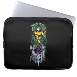 Capa Para Notebook Aquaman Orin & painel reversível de Nouveau da