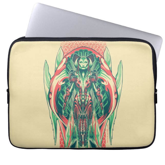 Capa Para Notebook Aquaman | Rainha Pescador Art Nouveau (Frente)