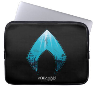 Capa Para Notebook Aquaman   vê completamente o gráfico do oceano d