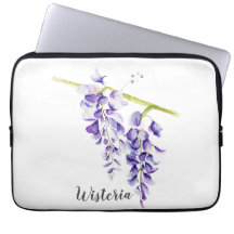 Aquarela Botânica Wisteria