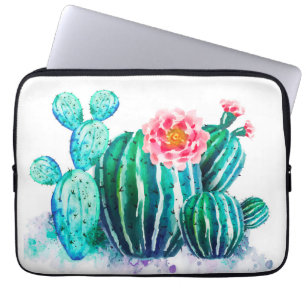 Capa Para Notebook aquarela Cactus