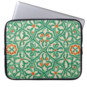 Capa Para Notebook arabesco verde