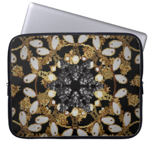 Capa Para Notebook Arabescos do estilo oriental. Vintage. Lugar brilh