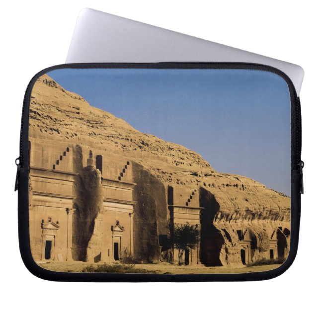 Capa Para Notebook Arábia Saudita, local de Madain Saleh, 2 antigos (Frente)