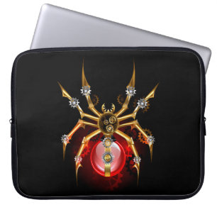 Capa Para Notebook Aranha-do-galo em preto