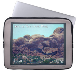 Capa Para Notebook Arches National Park Poster