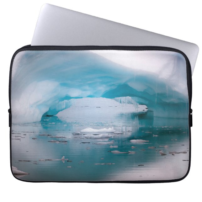Capa Para Notebook Arco Aberto Iceberg | Antártica (Frente)