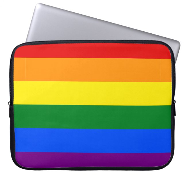 Capa Para Notebook Arco-Íris LGBT (Frente)