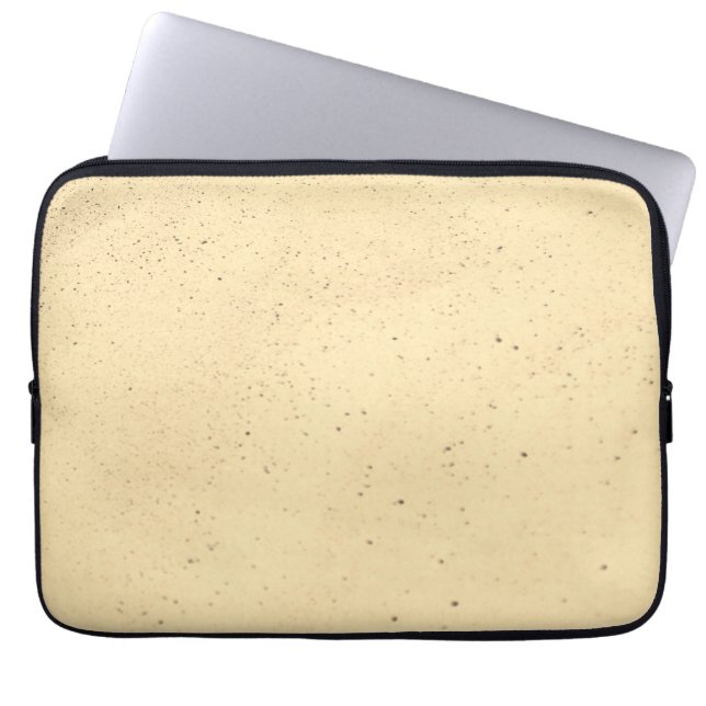 Capa Para Notebook Areia de Banana Amarela (Frente)