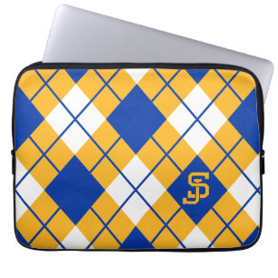 Capa Para Notebook Argyle de Spartans do estado de San Jose