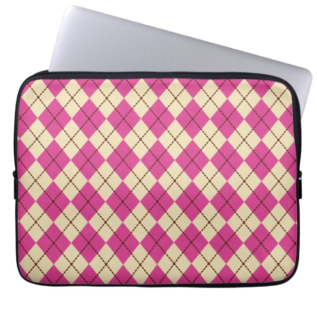 Capa Para Notebook Argyle Laptop Bag (Frente)