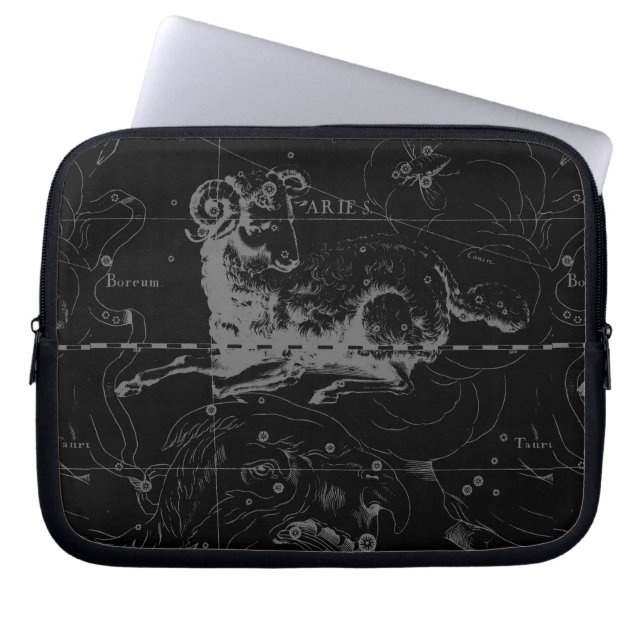 Capa Para Notebook Aries Constulation Map Engrave por Hevelius (Frente)