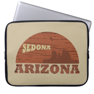Capa Para Notebook Arizona sedona paisagem vintage az retro