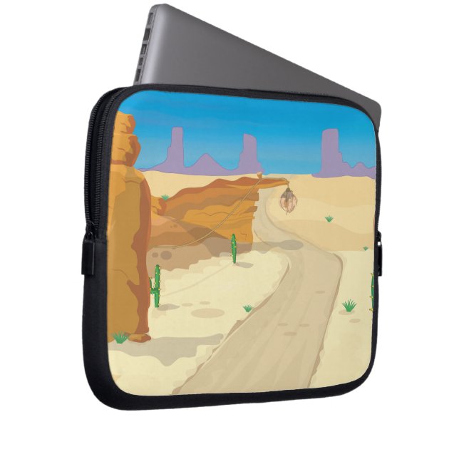 Capa Para Notebook Armadilha do Deserto! (Frente Esquerda)