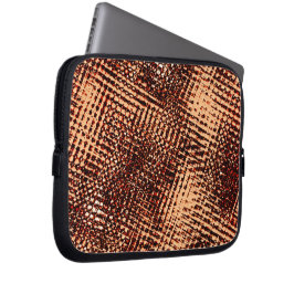 Capa Para Notebook Arranhões grossos e crus em laranja com sombra