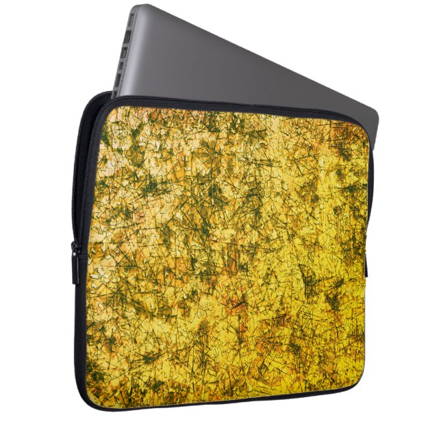 Capa Para Notebook Arranhões sobre arranhões em um ocre levemente man (Frente Esquerda)