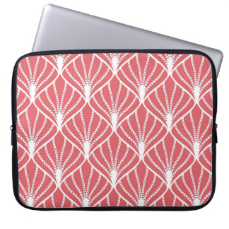 Capa Para Notebook Art Deco, padrão geométrico sem costura.