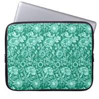 Art Nouveau Carnação Damask, Turquoise e Aqua