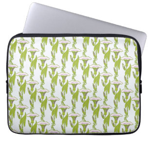 Capa Para Notebook Art Nouveau Light Ipomoea floral wallpaper art