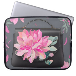 Capa Para Notebook Arte de IA de Rosas em Flor