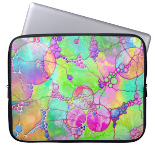 Capa Para Notebook Arte de padrão pintada à mão e digitalmente 41