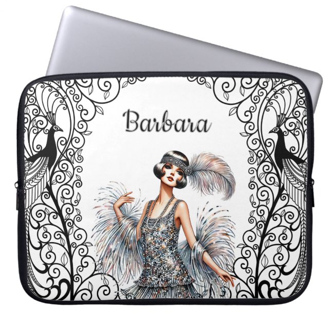 Capa Para Notebook Arte Deco Personalizada (Frente)