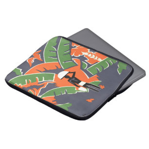 Capa Para Notebook Arte Deco Vintage de Viagem, Indígena na Selva Afr